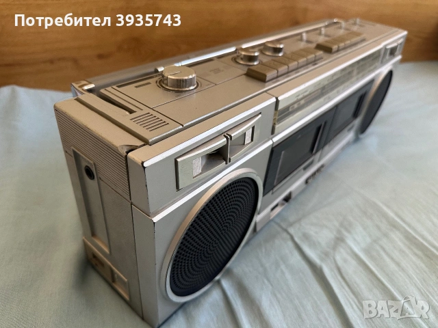 SHARP GF 450H boombox Japan , снимка 4 - Радиокасетофони, транзистори - 54977818