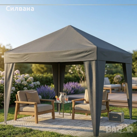 Градинска шатра , снимка 2 - Градински мебели, декорация  - 54447174