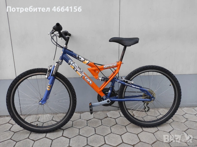 Велосипед 26 цола алуминиев 18 скорости амортисьори, снимка 2 - Велосипеди - 54804485