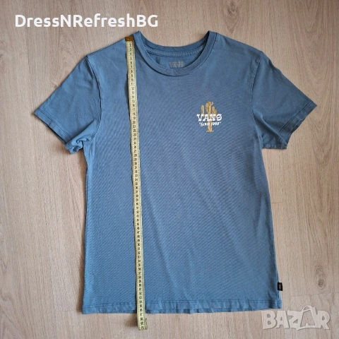 Дамска тениска Vans, размер S Boyfriend Fit, снимка 5 - Тениски - 54266348