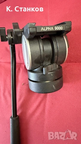 Cullmann Carvao 828MC Carbon Tripod + Alpha 9000 Fluid Video Head, снимка 6 - Чанти, стативи, аксесоари - 55083809