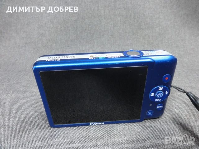ЦИФРОВ ФОТОАПАРАТ CANON IXUS 115 HS 12.1 MP DIGITAL CAMERA, снимка 10 - Фотоапарати - 54552499