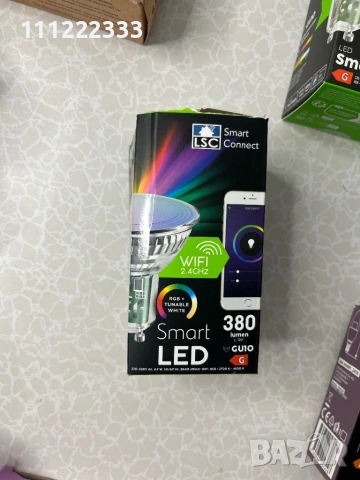 ЛОТ / Пакет Смарт осветление, LED крушки (Philips, Osram, Eglo) и смарт контакти – НОВИ!, снимка 7 - Лед осветление - 54903648