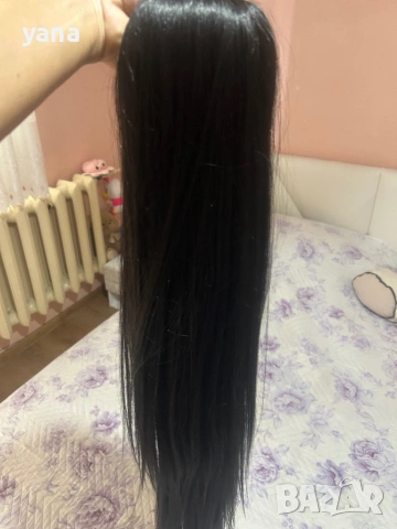 Естествена опашка -200 гр-70 см, снимка 2 - Аксесоари за коса - 54073592