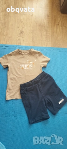Летен Комплект Puma момче 128, снимка 3 - Детски комплекти - 54729213