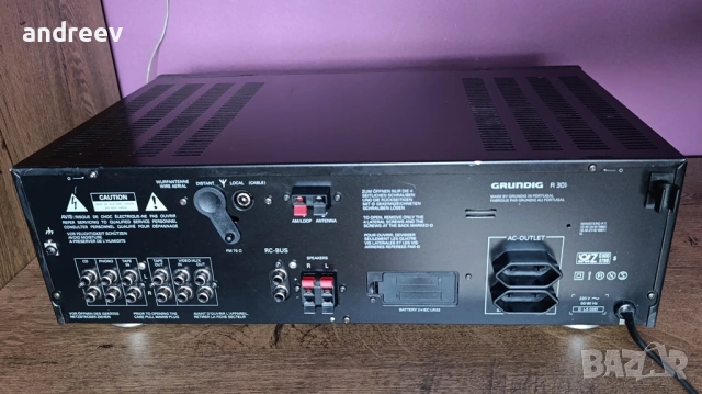 Grundig R 301, снимка 8 - Ресийвъри, усилватели, смесителни пултове - 54799855