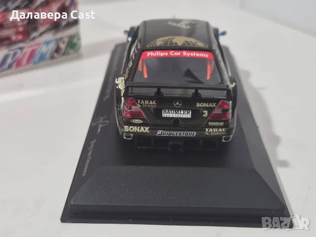 1/43 Mercedes C Klasse Dtm 95 Minichamps , снимка 6 - Колекции - 55452833