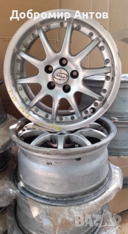 MiM Алуминиеви Джанти Audi/Ауди A3/А3 VW/Фолксваген Golf4/Голф4 Skoda/Шкода 15" цола 4 бр