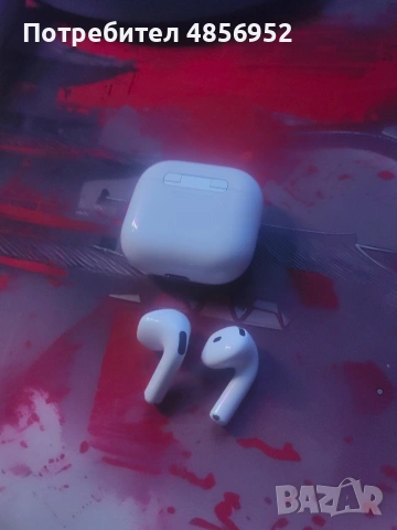 Продавам. Airpods 4, снимка 4 - Bluetooth слушалки - 54906129