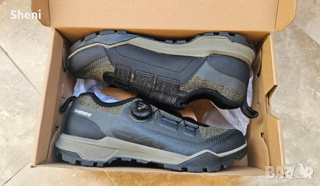 Чисто нови МТБ обувки Shimano EX700 с BOA и SPD – Размер 40 (Стелка 25.2 см) ​, снимка 10 - Спортна екипировка - 55221918