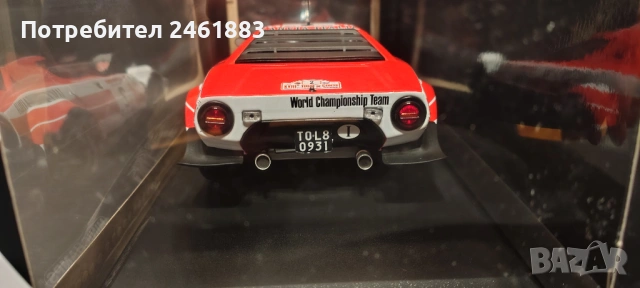 1/18 Minichamps Lancia Stratos и IXO Ford Gran Torino колекционерски метални колички. Нови, снимка 3 - Колекции - 54844076