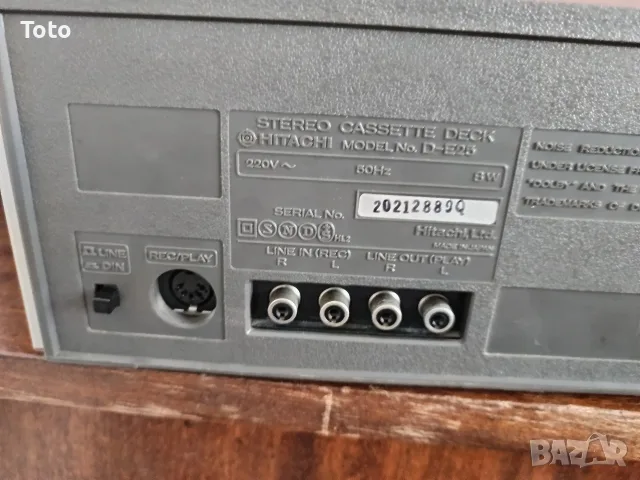 Дек Hitachi D-E 25, снимка 8 - Декове - 55649032