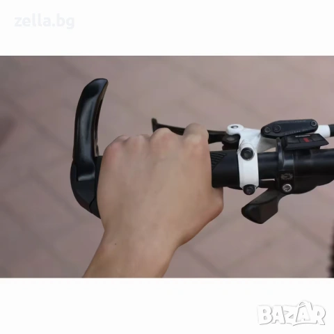 Ергономични MTB ръкохватки с рога и Lock-On система | За велосипед и електрическа тротинетка 10177, снимка 10 - Велосипеди - 54659933