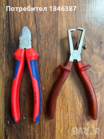 Клещи Wurth и Knipex Germany, снимка 5 - Клещи - 54318313