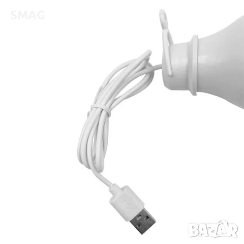 LED лампа 5W с USB кабел 1.05m – Бяла светлина_1224479, снимка 3 - Къмпинг осветление - 54514854