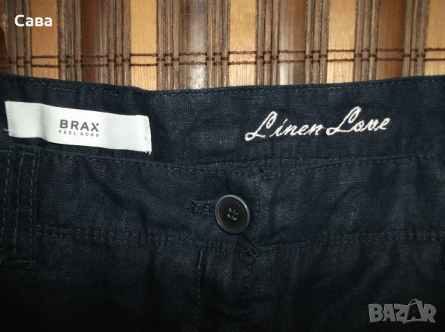 Ленен панталон BRAX  мъжки,Л, снимка 3 - Панталони - 54335019
