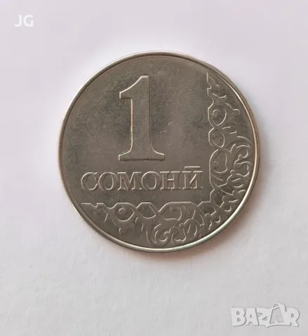 Монета от Таджикистан 1 сомони 2011 Монета от Централна Азия 1 сомони Таджикистан 2011