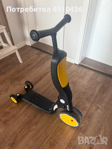 Велосипед, триколка и тротинетка Chipolino All Ride 4 в 1, снимка 4 - Детски велосипеди, триколки и коли - 55569803