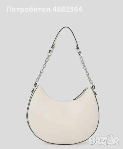 Чанта Karl Lagerfeld K/Autograph Moon Shoulder Bag, снимка 3 - Чанти - 55381534