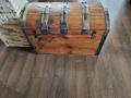 Стар дървен сандък/ракла/скрин, снимка 15