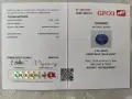 Танзанит чист на лупа 3.12ct с швейцарски сертификат , снимка 5