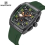 Naviforce 8052 – Green – луксозен спортен часовник хронограф за мъже, снимка 2