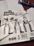 Комплект клещи TOTAL, Industrial, 3 части, снимка 5