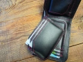 Ръчно изработен мъжки кожен портфейл , снимка 5