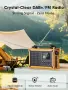 ROCAM CR1030DAB Аварийно DAB+ радио с Bluetooth, соларен панел, динамо и 12000 mAh, снимка 3