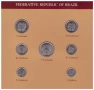 СЕТ СЕДЕМ МОНЕТИ ОТ БРАЗИЛИЯ⭐THE FRANKLIN MINT⭐, снимка 2