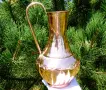 Арабска медна кана 3 л.,чиста червена мед. , снимка 10