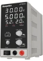 Лабораторно захранване 30V 5A DC регулируемо с 4-цифрен LED дисплей за стойности на напрежение и ток, снимка 1
