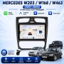 Мултимедия за Mercedes C Class W203 A Class W168 G Class W463 (2001-2006) Навигация CarPlay Android , снимка 1