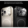 iPhone 17 Pro Max Magsafe кейс твърд гръб и TPU рамка подарък стъклн протектор, снимка 3