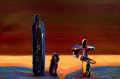 Георги Баев, живописна морска композиция - "Спомен", снимка 2