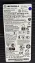 Адаптер MOTOROLA PWRS-14000-241R (  PWRS-14000-241R) / 220V/12VDC/9.0A, снимка 2