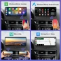 Нов HD IPS Дисплей 12.3" за Audi Q5 2009-2017 Wireless CarPlay Android Auto Екран кола, снимка 4