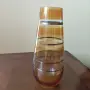 Стъклена ваза цветна, снимка 2