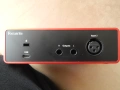USB Аудио интерфейс Focusrite Scarlett Solo 4th Gen, снимка 3