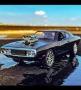Метален реалистичен модел на  Dodge Charger 1970 / Dom's Car/ Fast and Furious/Бързи и Яростни, снимка 8