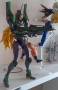 Bandai RG EVA-01 Unit-01 модел кит, сглобен + защитен слой, снимка 2