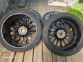 Лети джанти 20ки 5х112 Tomason + зимни гуми 255/35/20 Continental, снимка 8