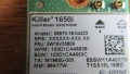 Killer 1650i Intel Wi-Fi 6,Bluetooth адаптер, снимка 2