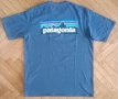 Оригинална Мъжка фланелка Patagonia P-6 Logo Reslonsibili Tee, снимка 2