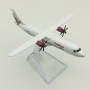 ATR 72 самолет модел макет Caribbean метален пътнически маршрут къси разстояния пътници билет кабина, снимка 4
