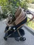 Количка Chipolino Duo Smart 3в1, Столчета за кола, Столчета за хранене Milk Shake, Обиколници Cotton, снимка 3