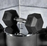 НАЙ-ДОБРА ЦЕНА! Професионални шестоъгълни хекс Дъмбели, Hex Dumbbells , снимка 4