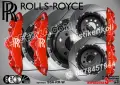 Rolls-Royce надписи за капаци на спирачни апарати , снимка 5