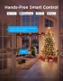 Kоледни смарт лампички Govee Christmas Sparkle String Lights 99ft - 30 метра RGBWIC 375 LED, снимка 7