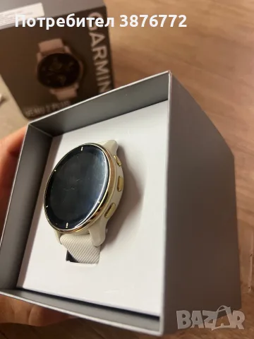 Дамски часовник GARMIN VENU 2 plus, 43mm, White, снимка 4 - Смарт часовници - 55327252